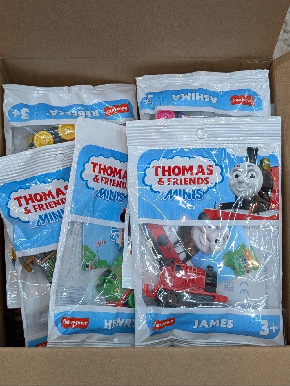 Lot of 12 Sealed Happy Meal & Thomas Minis Toys Bob the Builder Madagascar